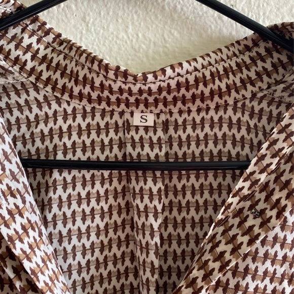 Pattern button down top - Picture 3 of 4